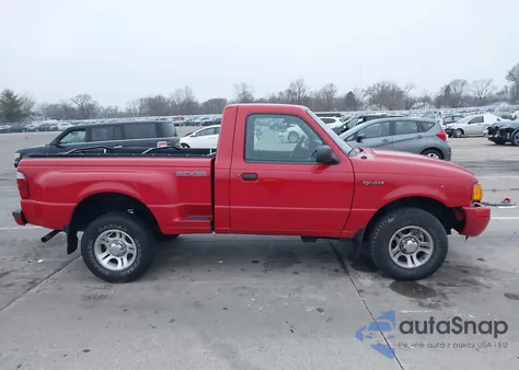 2001 Ford Ranger Edge из США, поврежденный, VIN 1FTYR10E11PB33708